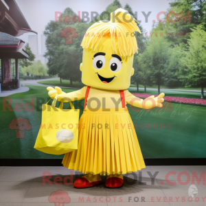 Gul Pho maskot kostume...