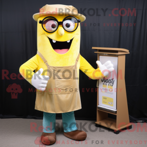 Yellow Bbq Ribs mascot...