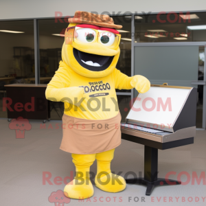 Yellow Bbq Ribs mascot...