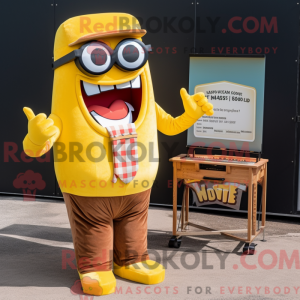 Yellow Bbq Ribs mascot...