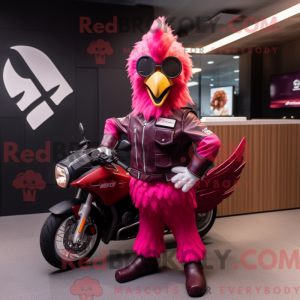 Postava maskota Magenta...