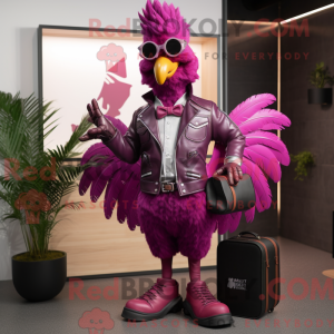 Magenta Roosters...