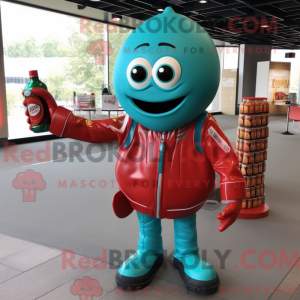 Disfraz de mascota de...