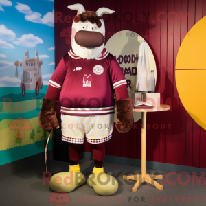 Disfraz de mascota Maroon...