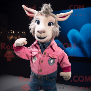 Maskottchenkostüm Rosa...