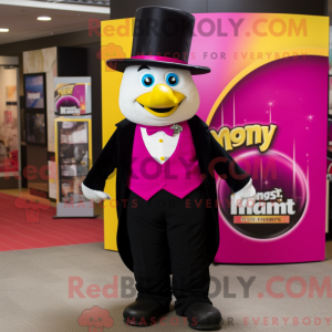 Magenta Lemon mascot...