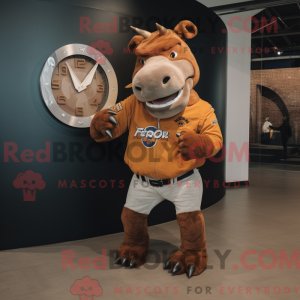 Rust Næsehorn maskot...