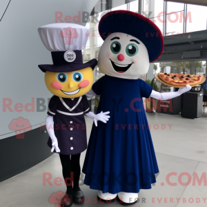 Postava maskota Navy Pizza...
