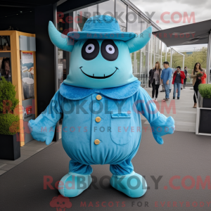 Cyan Beef Wellington mascot...