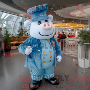 Cyan Beef Wellington mascot...
