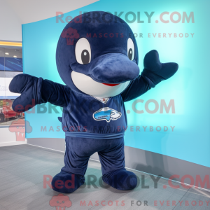 Disfraz de mascota Ballena...