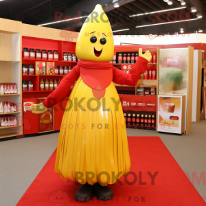 Red Bottle Of Mustard...