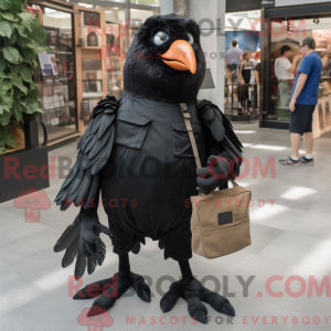Personaggio mascotte Black...