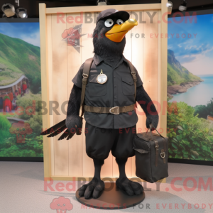 Personaggio mascotte Black...