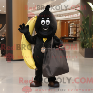 Sort ba maskot kostume...