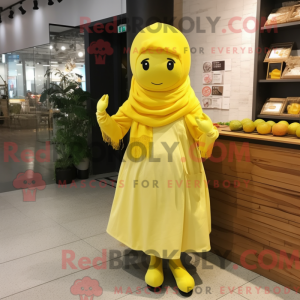 Lemon Yellow Pepper mascot...
