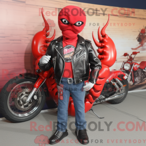 Red Lobster maskot kostume...