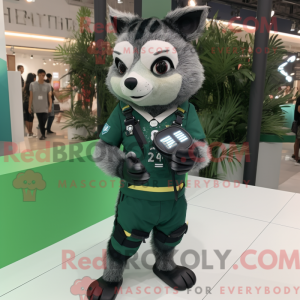 Personaggio mascotte Forest...