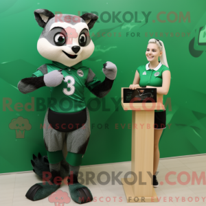 Figura de máscara de Civet...