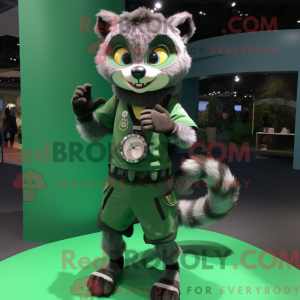 Figura de máscara de Civet...