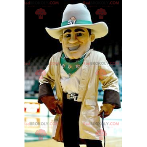 Mascote cowboy do Velho Oeste - Redbrokoly.com