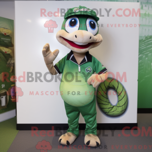 Slang mascotte kostuum...