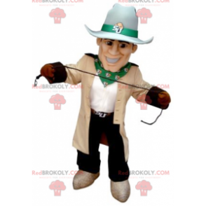 Mascote cowboy do Velho Oeste - Redbrokoly.com