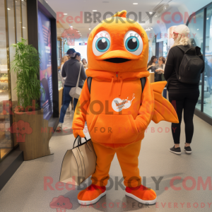 Personaggio mascotte Orange...