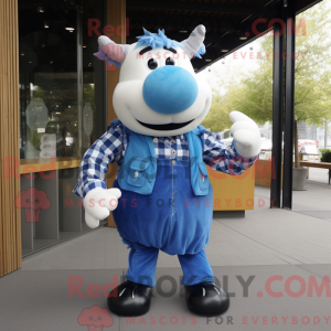 Figura de máscara de vaca...