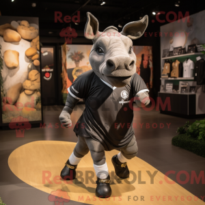 Black Rhinoceros maskot...