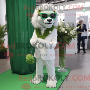 Forest Green Lion mascot...