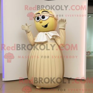 Béžová sodovka maskotová...