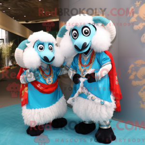 Ram maskot kostyme karakter...