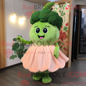 Peach Broccoli maskot...