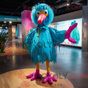 Disfraz de mascota Teal...