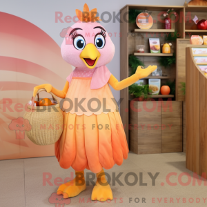Postava maskota Peach...