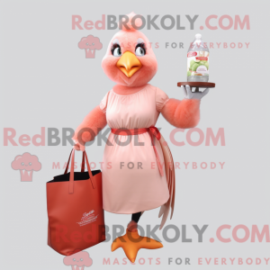 Peach Chicken maskot...