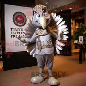 Silver Turkey mascot...