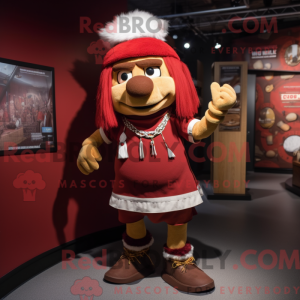 Personaggio mascotte Maroon...