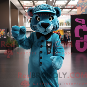 Disfraz de mascota Teal...