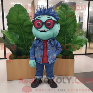 Red Cabbage Leaf mascot...