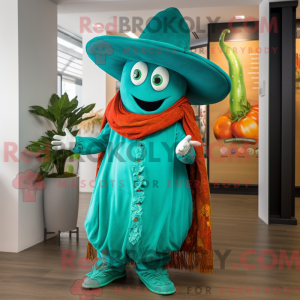 Turkis Pepper maskot...