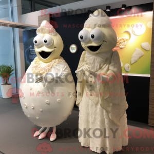 Maskottchenkostüm Weiße...