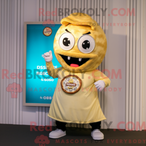 Gold Bagels maskodraktfigur...