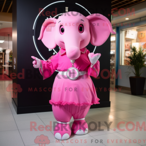 Maskottchenkostüm Rosa...