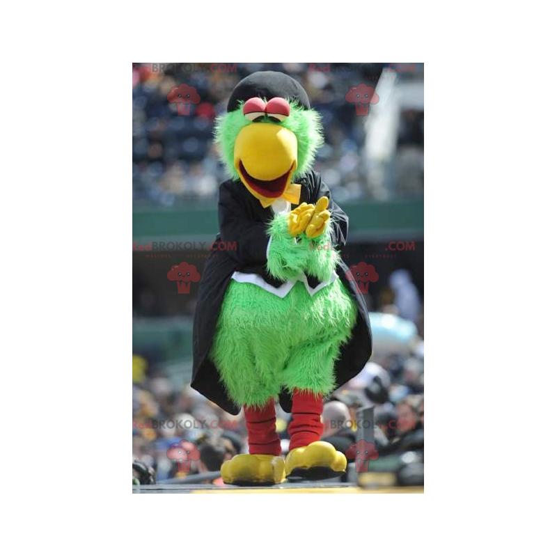 Big green bird mascot costume - Redbrokoly.com