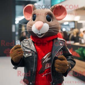 Costume de mascotte de Rat...