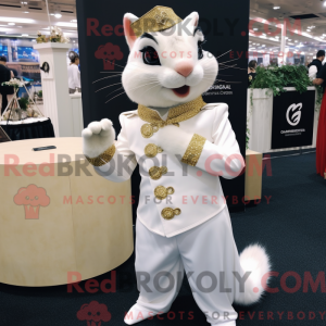 Uma figura de máscara de...