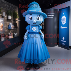 Blue Guinness mascot...