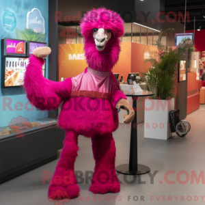 Máscara Magenta Camel com...
